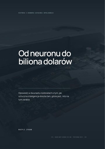 Okładka książki „Od neuronu do biliona dolarów”